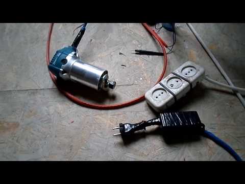 Видео: makita RT 0700   подсветка зоны обработки часть 2