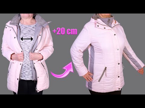 Видео: Простой трюк, который поможет увеличить размер пальто, не обращаясь к портному!