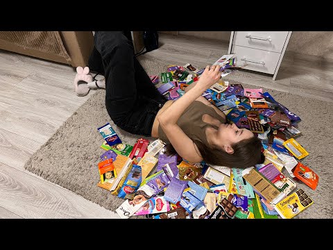 Видео: АСМР МОЯ КОЛЛЕКЦИЯ УПАКОВОК ОТ ШОКОЛАДА, 2 часть. Болталка