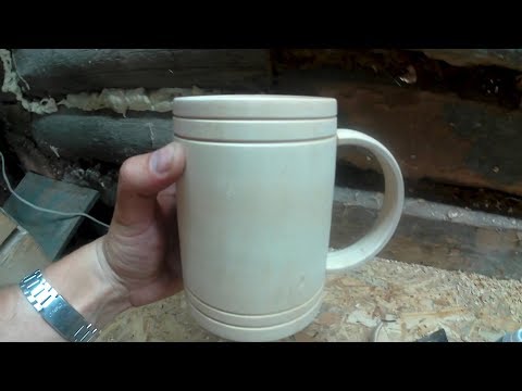 Видео: ТОЧУ КРУЖКУ ИЗ ДЕРЕВА