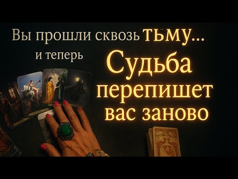 Видео: ✨ Вы прошли сквозь ТЬМУ… и теперь Судьба пишет вас заново 🔥