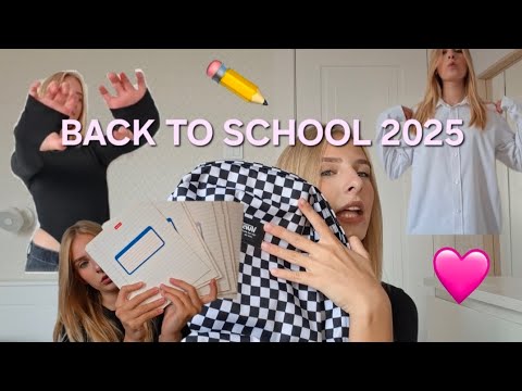 Видео: BACK TO SCHOOL 2025 | одежда и канцелярия в 9 класс📝💕 #backtoschool #залетит #2025 