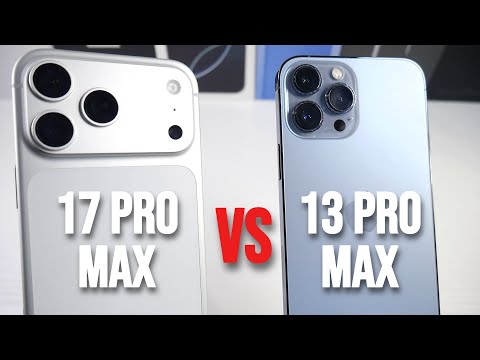 Видео: iPhone 17 Pro Max против iPhone 13 Pro Max в 2025 году (тест камеры, PUBG, дисплея, скорости и ди...