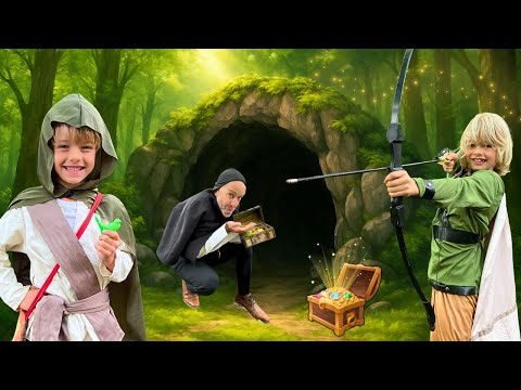 Видео: Приключение Робин Гуда в лесу 🏹