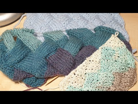 Видео: Техника Энтерлак спицами простой и понятный маркеркласс