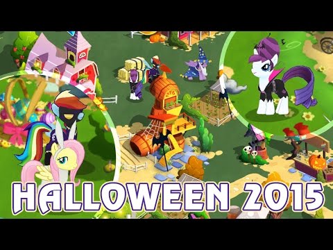 Видео: Halloween в игре My Little Pony - часть 2