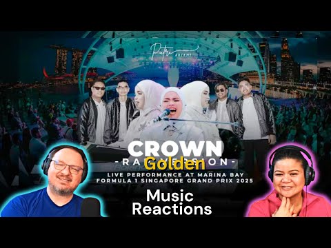 Видео: Путри Ариани «Crown & Golden» (Видео выступлений Формулы-1 в Сингапуре) | Реакция пар
