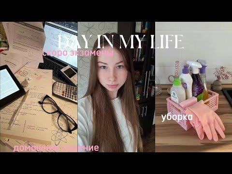 Видео: day in my life// подготовка к экзаменам, уборка, школа, конец учебного года😭