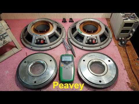 Видео: Ремонт динамиков акустики Peavey Black Widow 1204, Peavey 1208, Peavey 1505, Peavey 1808 recone kit