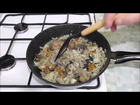 Видео: ЖАРЕНЫЕ ГРИБЫ С ЛУКОМ В СМЕТАНЕ.