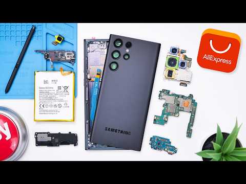 Видео: Можно ли Собрать Телефон SAMSUNG из Запчастей с AliExpress?