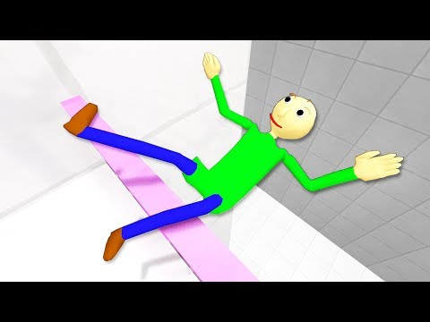 Видео: Baldi's Basics: Рэгдолл Прыжки и Падения [GMOD] - Серия 30