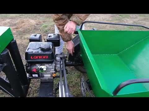 Видео: Мини думпер В Манджиева Mini Dumper by V Mandzhiev