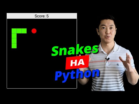 Видео: Python С Нуля: Игру Змейка за 45 минут с Нуля с Пошаговыми Инструкциями