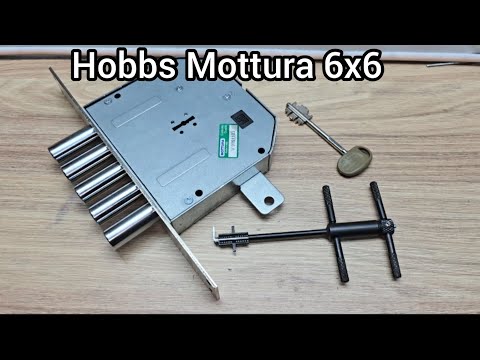 Видео: Универсальная отмычка Хоббса для замков Mottura,Class,Эльбор,Dierre,Border 6x6