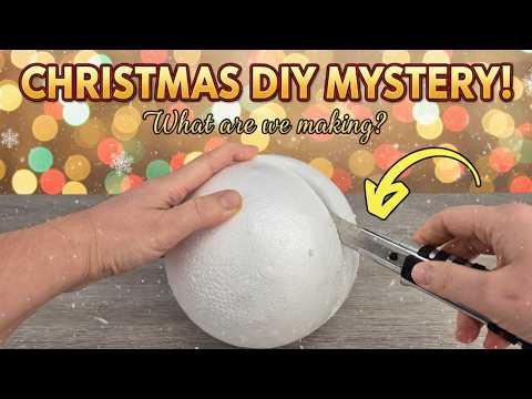 Видео: 🤯 Разрезала Пенопластовый Шар — И вот что получилось ! 🤩 Топ DIY Новогодний Декор!