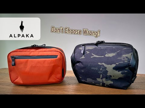 Видео: Alpaka Vertex Pouch против Tech Case Max | Что выбрать? #alpakagear