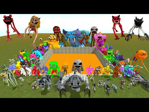 Видео: Открываем совершенно новую Семейную игру Поппи, главы 1-4 Проклятый сад Банбана Зоохозис в Garry'...