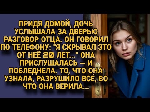 Видео: Дочь подслушала отца по телефону о тайне 20 лет, и её мир рухнул от правды...