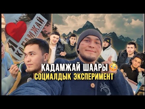 Видео: Кадамжайдын эли боорукерби? Социалдык экспримент!