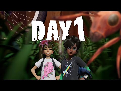 Видео: Первый день в Grounded