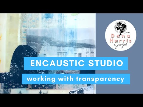 Видео: Исследование прозрачности с помощью энкаустики