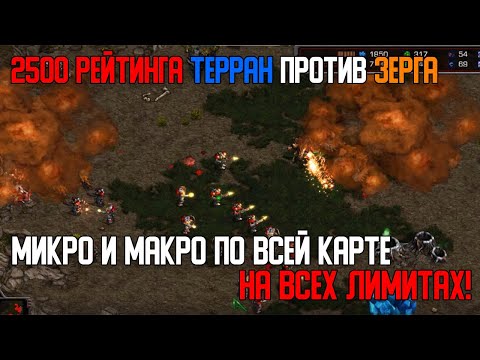 Видео: Старкрафт Т VS Z от самых высоких рейтингов на сегодня!
