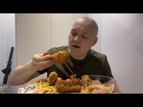 Видео: Мукбанг Rostics курёнок mukbang eating