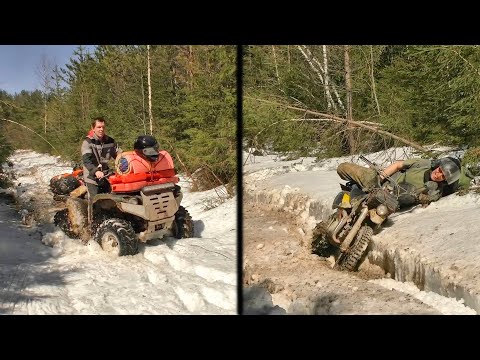 Видео: Пробились по весеннему бездорожью в заброшенную деревню. Находки порадовали! #316