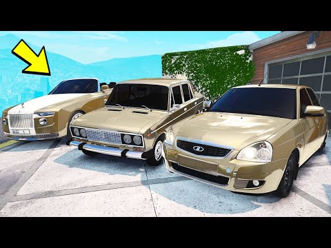 Видео: УГНАЛ КУЧУ ЗОЛОТЫХ ЧИТ ТАЧЕК И САМЫЙ ДЛИННЫЙ ЛИМУЗИН ЗА 180 СЕКУНД! БИТВА ВОРОВ ГТА 5!