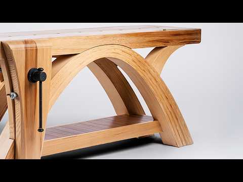 Видео: Я построил потрясающий верстак из 532-летнего дерева