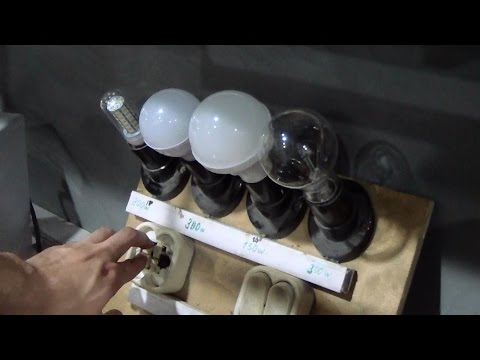 Видео: Светодиодные лампы из Китая. Обзор, тест, доработка и ремонт