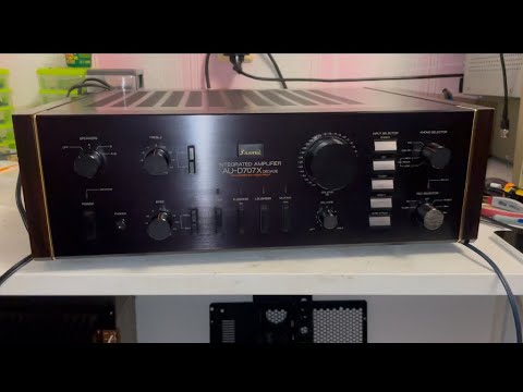 Видео: Sansui au-d707x decade (№2) профилактика. Часть 1