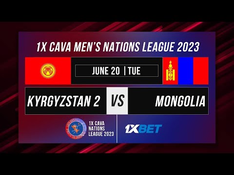 Видео: Кыргызстан-2 - Монголия / CAVA Улуттар лигасы / Волейбол