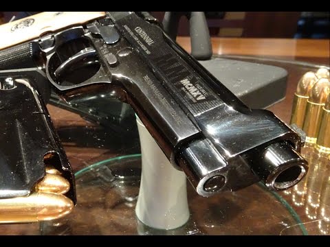 Видео: Beretta 92FS Centennial - юбилейная, к 100-летию, Беретта 92