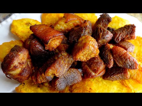 Видео: Простой рецепт гаитянского гриота | Жареная свинина по-гаитянски | Как приготовить гриот | Эпизод 28