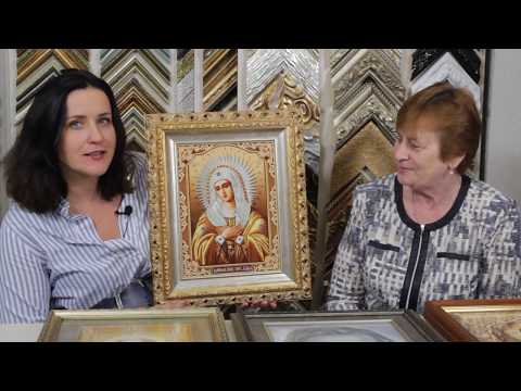 Видео: Вышивка: иконы Стоянки Ивановой и не только- рукодельница Ольга Шинкарева