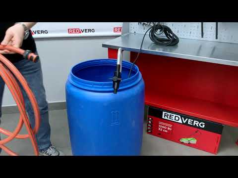 Видео: Новый дренажный насос RedVerg RD-SPS400/5C