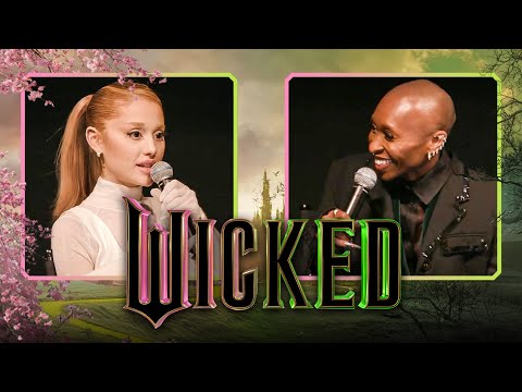Видео: Синтия Эриво и Ариана Гранде WICKED Q&A (полное интервью)