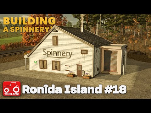 Видео: НАЧИНАЕМ ПРОИЗВОДСТВО ТКАНИ!! Остров Ронида FS25 Таймлапс Farming Simulator 25 Эпизод 18