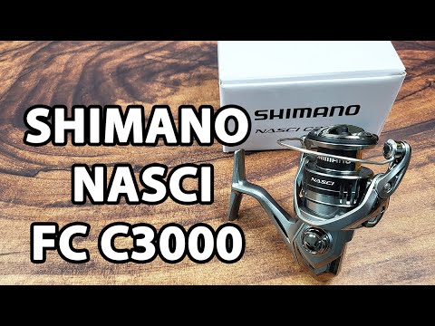 Видео: Котушка Shimano Nasci FC C3000 5+1BB 5.0:1