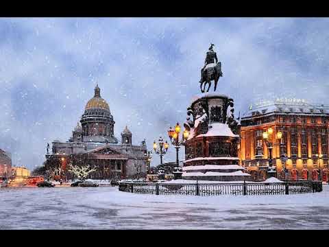 Видео: Снег над Ленинградом М. Таривердиева