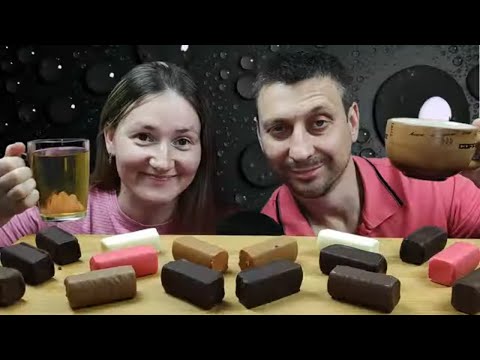 Видео: РУССКИЙ МУКБАНГ ГЛАЗИРОВАННЫЕ СЫРКИ | RUSSIAN MUKBANG GLAZED CURD #glazedcurd #mukbang #мукбанг