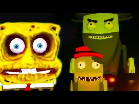 Видео: КЛАДБИЩЕ СПАНЧ БОБА ! НЕ ХОДИ ТУДА ! - 3:30 am At Floaters Cemetery