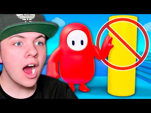 Видео: Fall Guys, но я не могу коснуться желтого 2!