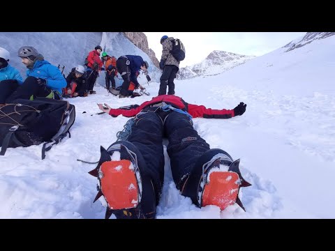 Видео: Моя первая гора / Альпсборы в Актру / Алтай. НП-1 — начальная подготовка. Снежная, ледовая и иная