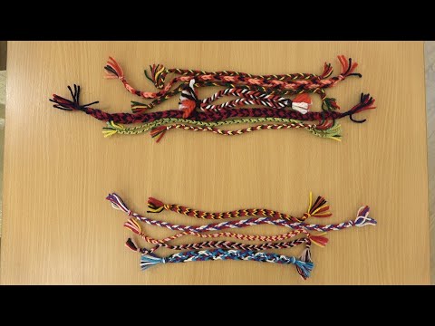 Видео: Мастер-класс «Плетение в технике «дерганье»