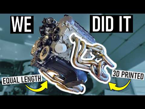 Видео: Мы изготовили индивидуальные коллекторы для нашего V10 — Ford V10 4V, сборка, эпизод 20