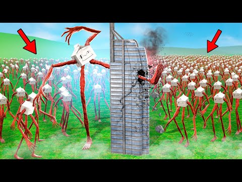 Видео: ОГРОМНАЯ ТОЛПА ХОДЯЧЕГО МОЛОКА ПРОТИВ НЕБОСКРЕБА! ОБОРОНА ЗДАНИЯ ОТ SCP! БЕЗУМИЕ В Garry`s Mod
