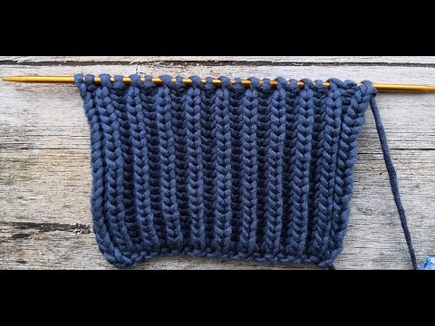 Видео: Патентная резинка спицами.